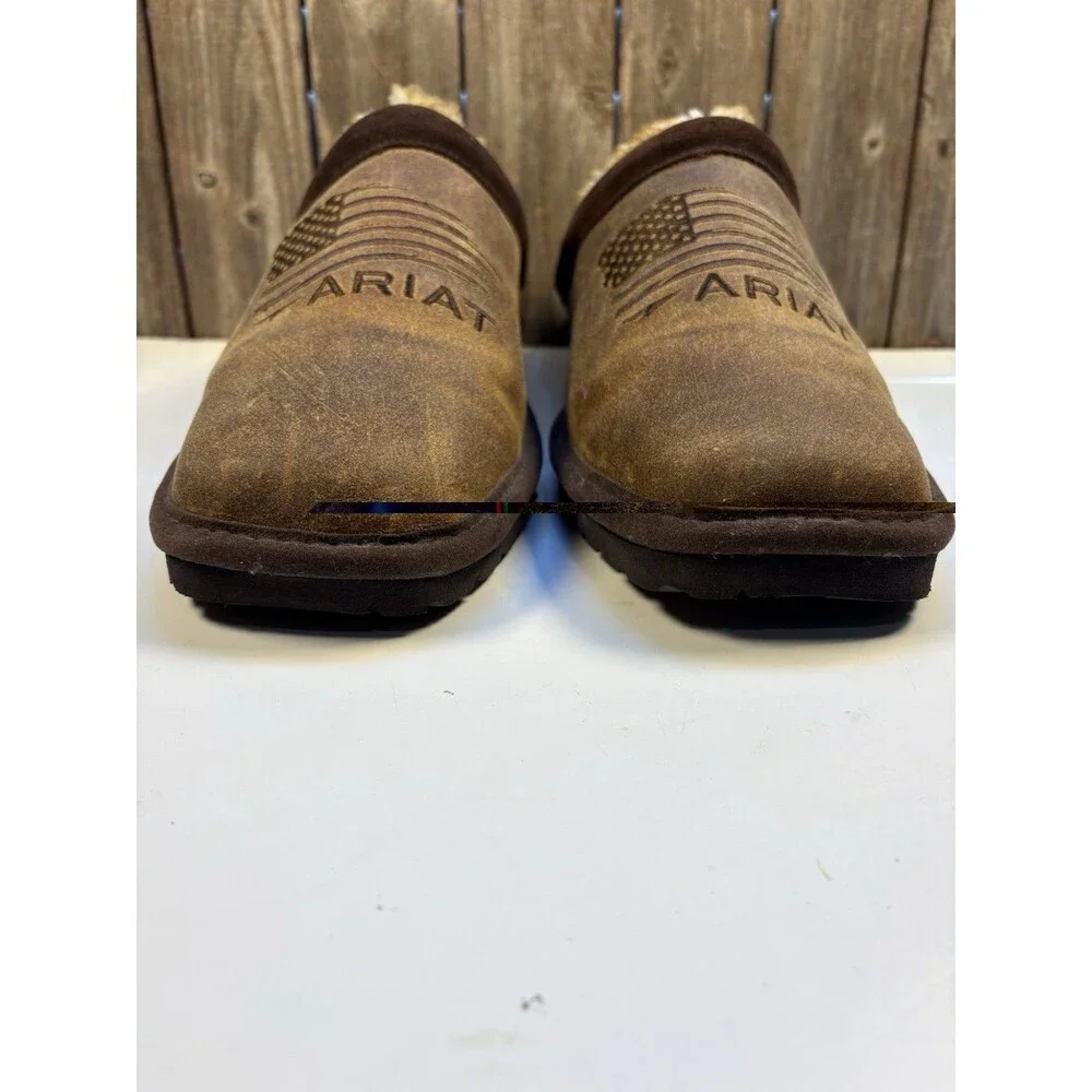 Ariat Patriot Slippers House shoes Men Shoe Size 13 (NB406)
